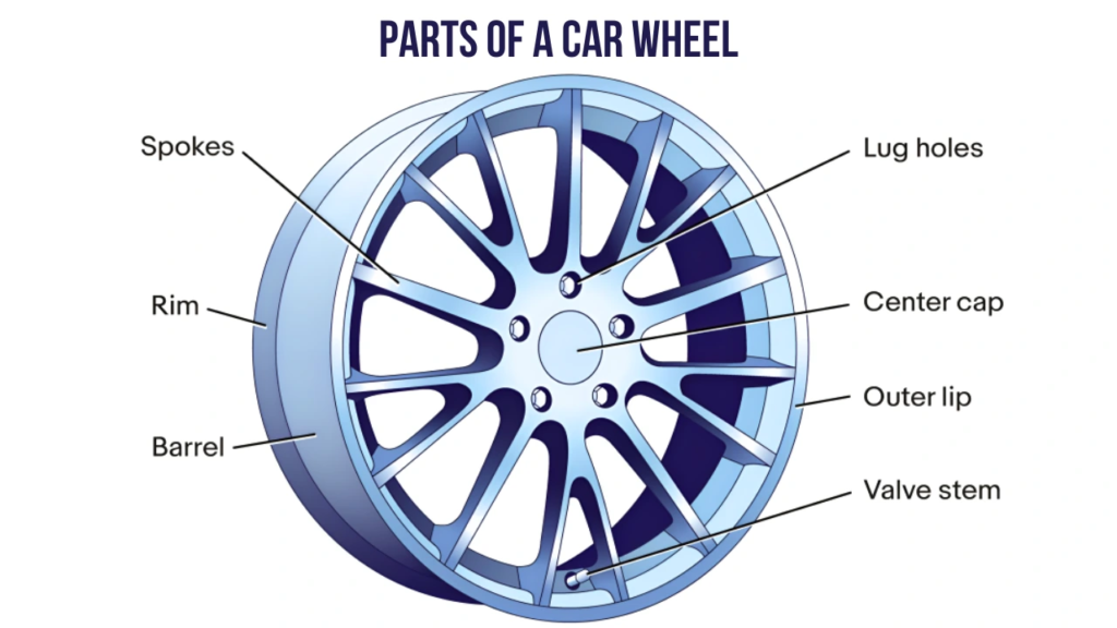 From Rims to Tires: Exploring Essential Car Wheel Parts and Their Functions